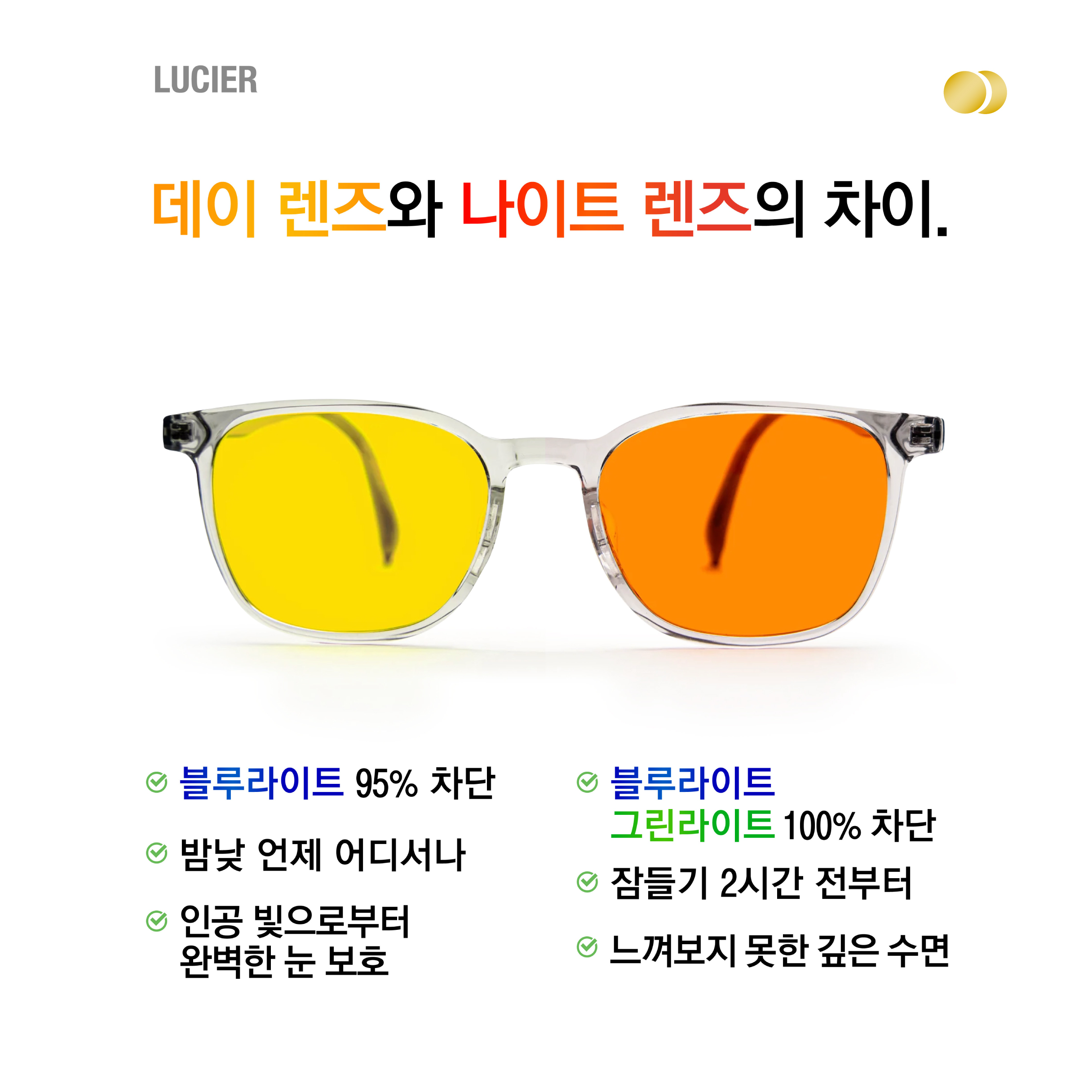 LUKE SILVER DAY LENSES (CLIP)