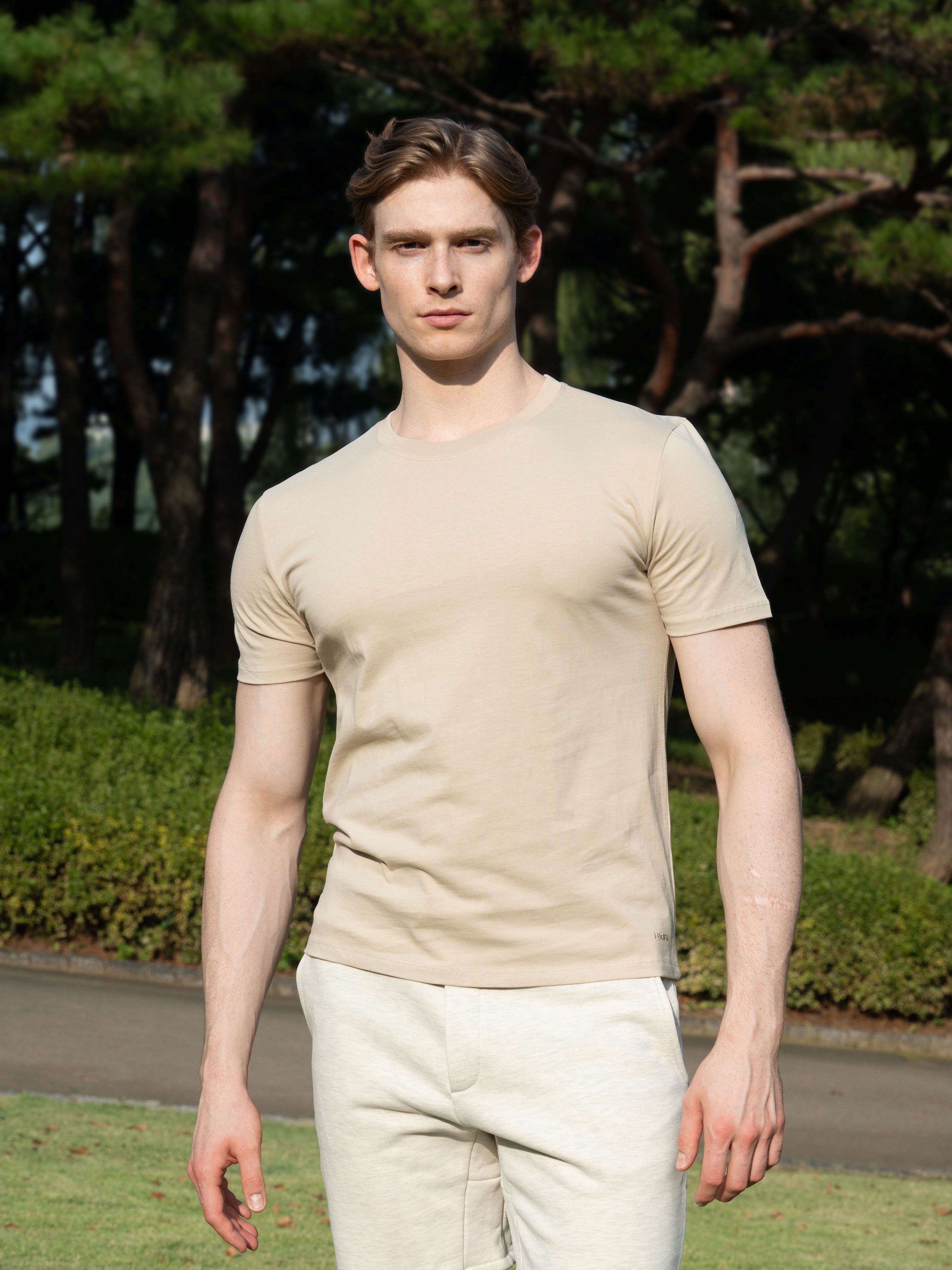 100% 순수 면 베이직 반바지