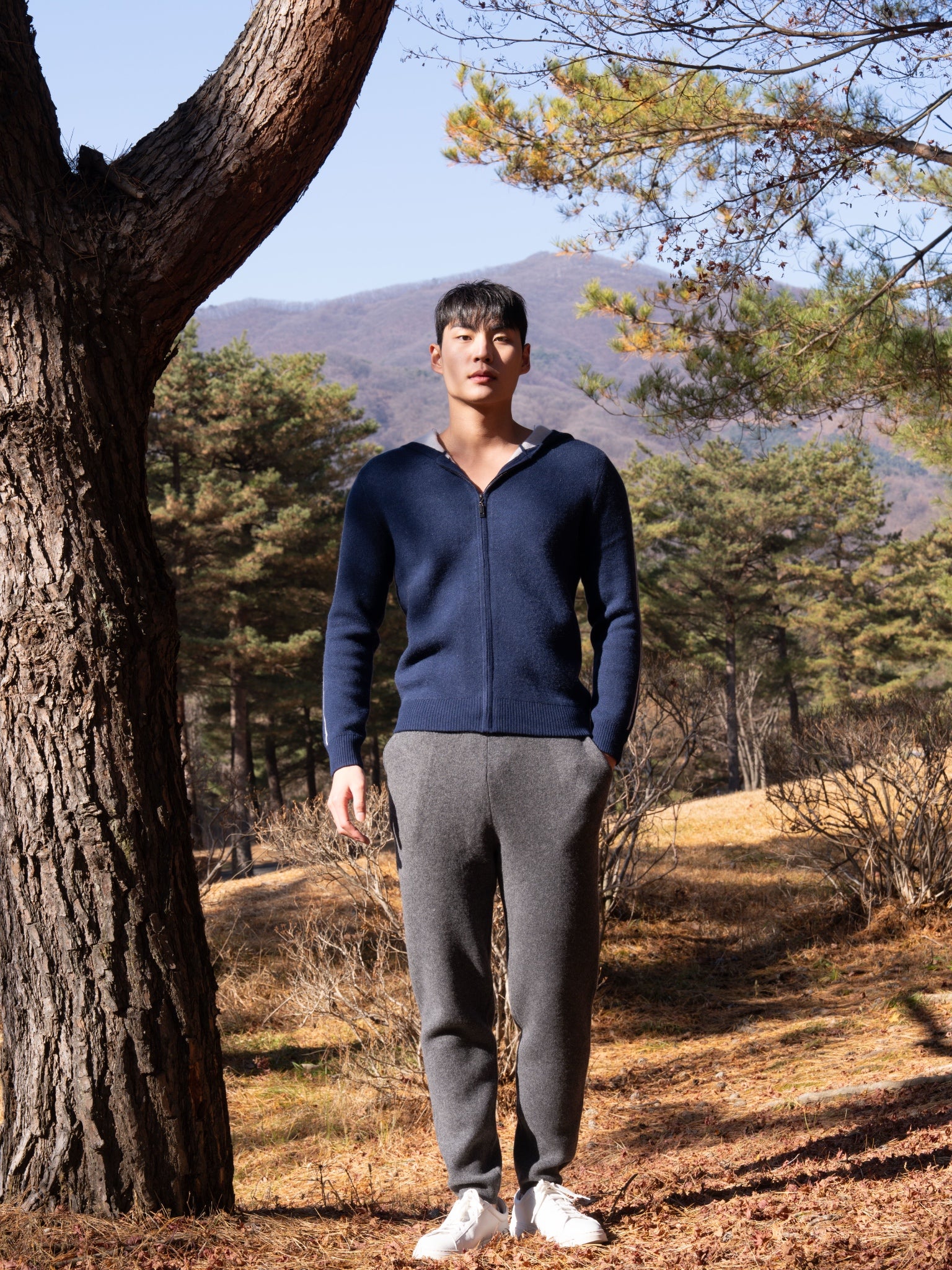 순수 메리노 울 베이직 팬츠