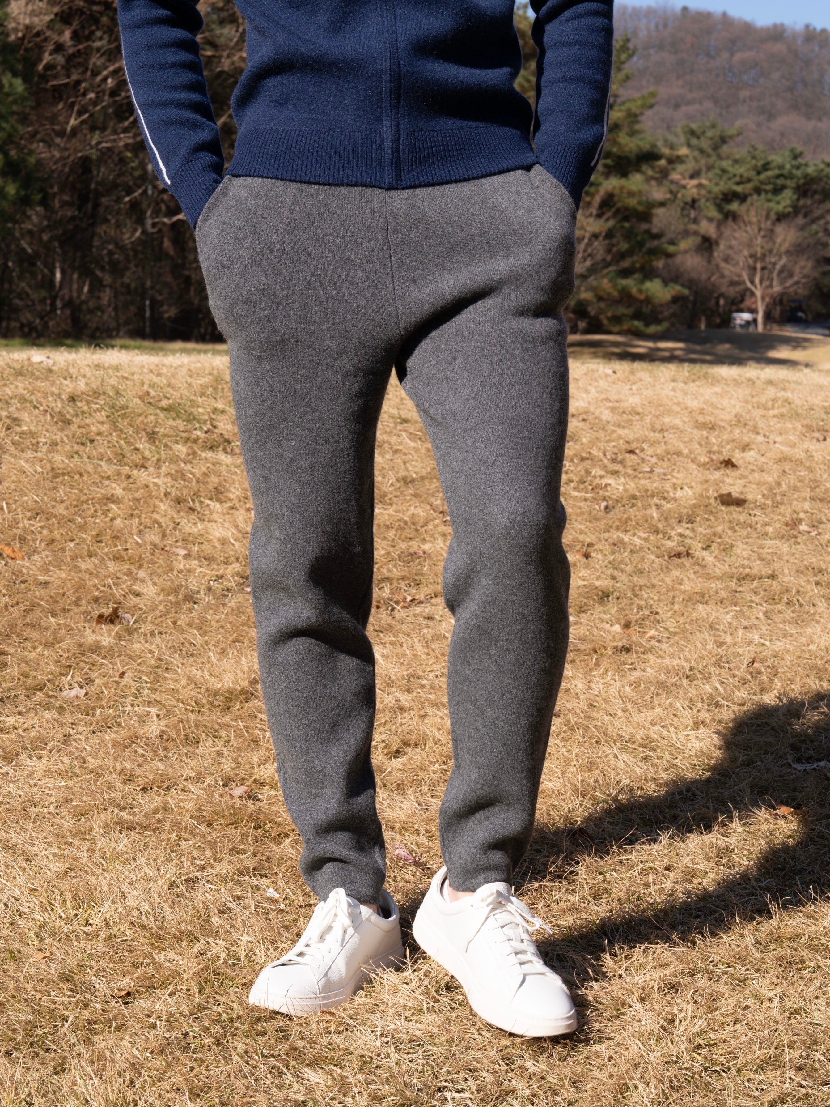 순수 메리노 울 베이직 팬츠