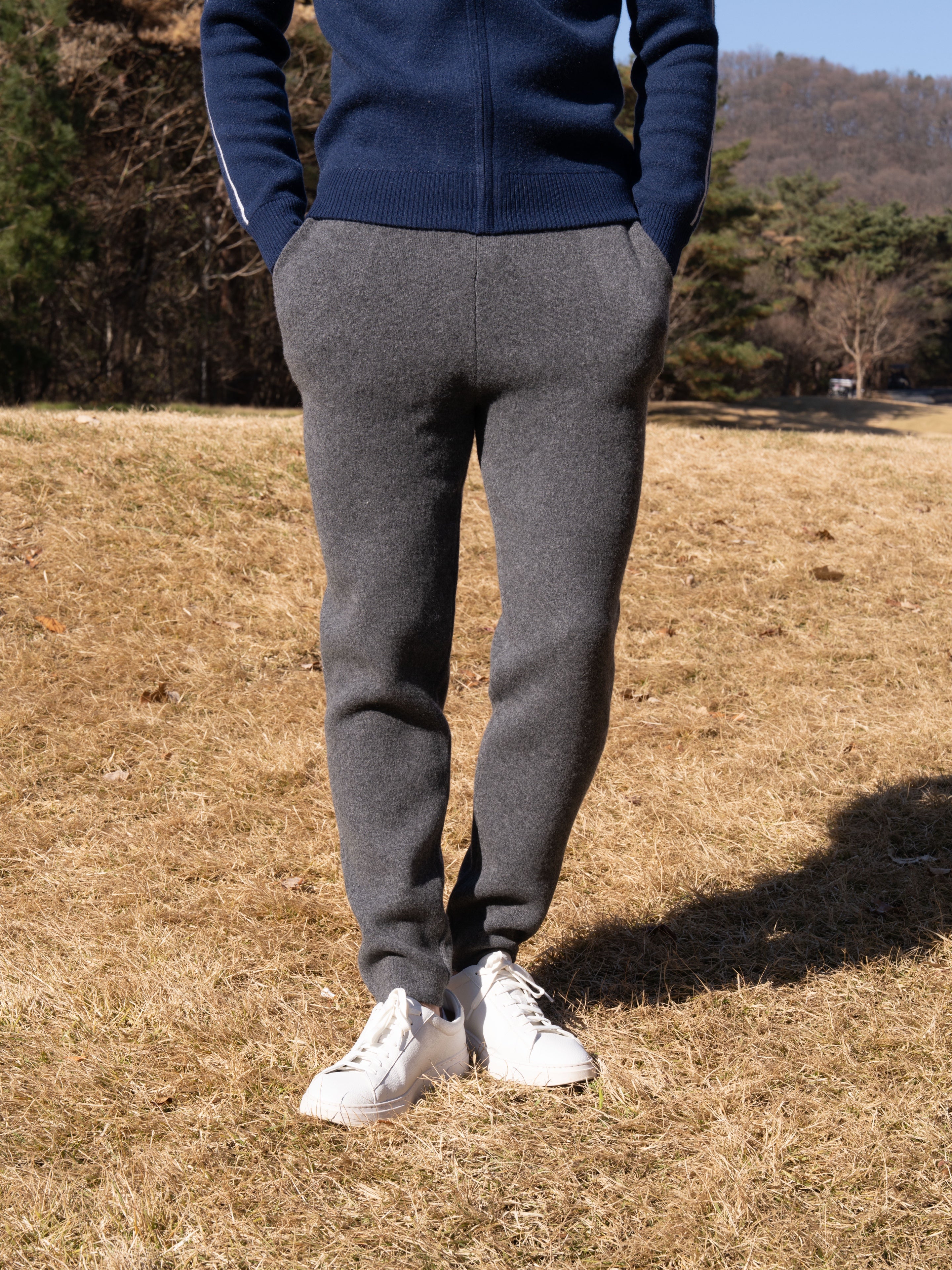 순수 메리노 울 베이직 팬츠