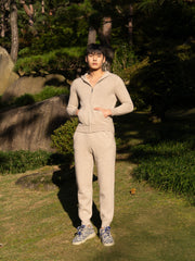 순수 메리노 울 베이직 조거 팬츠