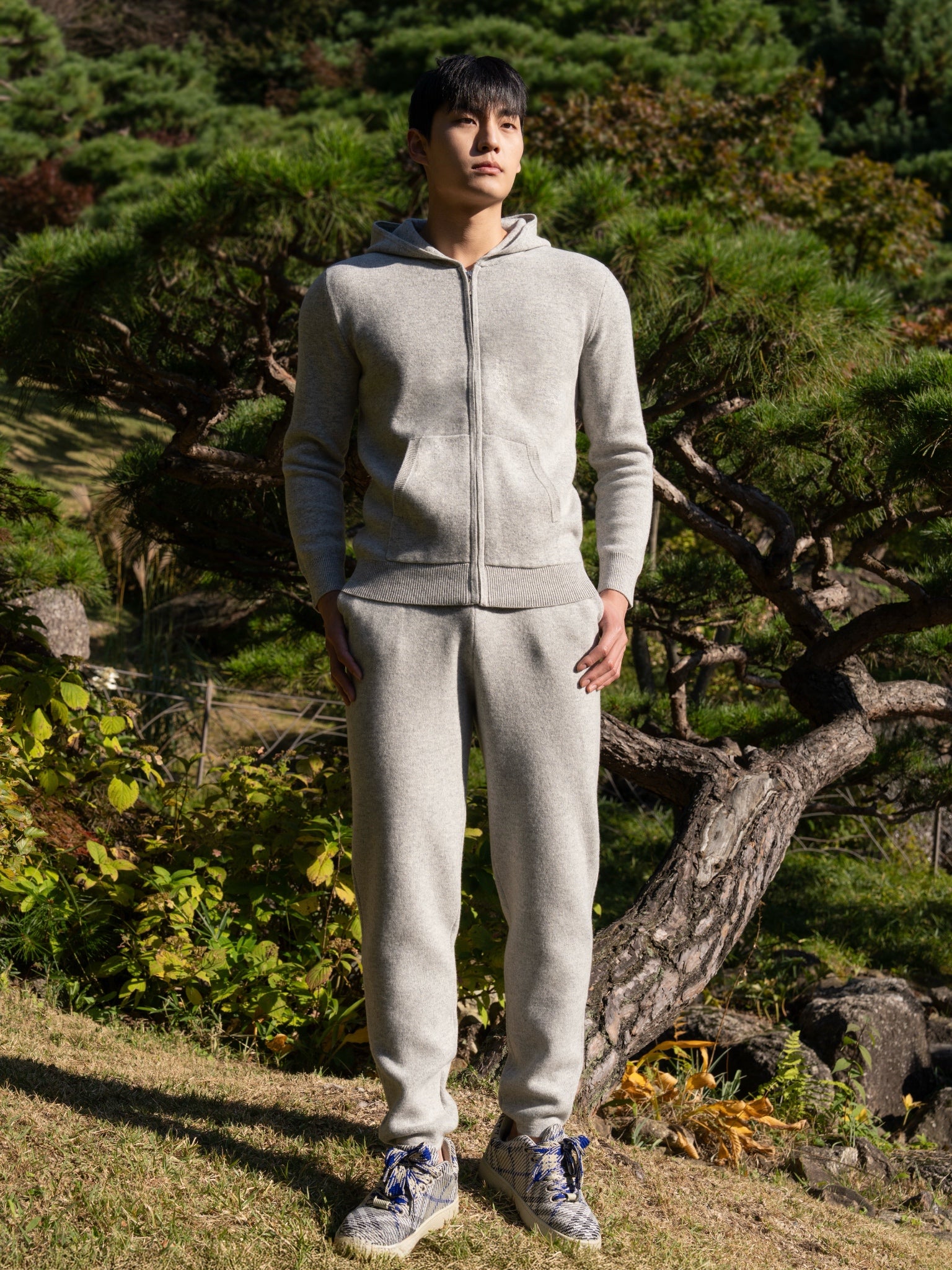 순수 메리노 울 베이직 팬츠