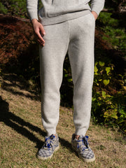 100% 순수 메리노 울 베이직 조거 팬츠